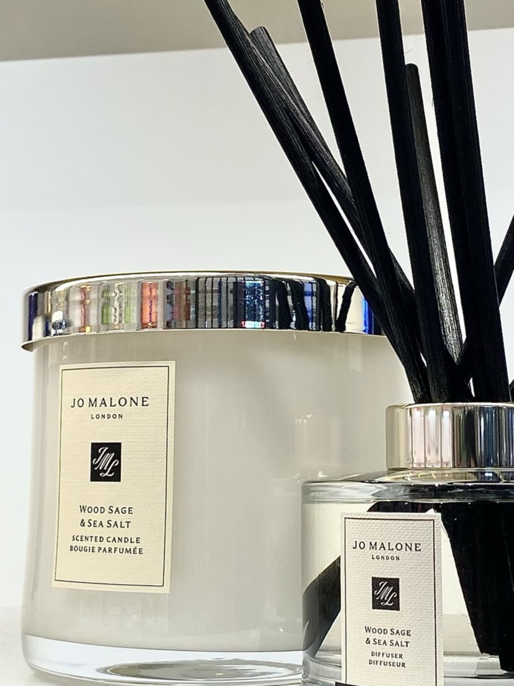 Jo Malone Giant Wood Sage &Sea Salt Scented Candle 600g New in box Best gift GWP